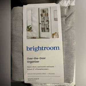 New With Tags Brightroom Over-The-Door Shoe and Accessory Organizer
